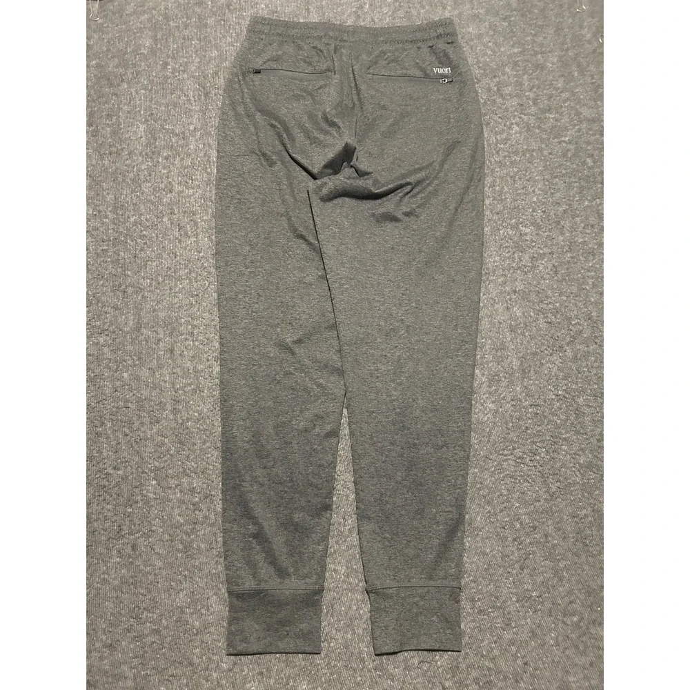 Vuori sunday joggers mens gray casual active drawstring gym small read